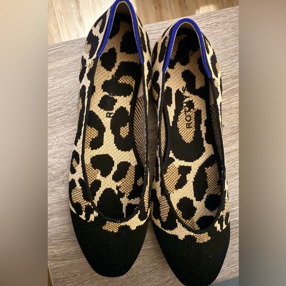 Rothy's Leopard Print Women's Flats - Picture 2 of 2